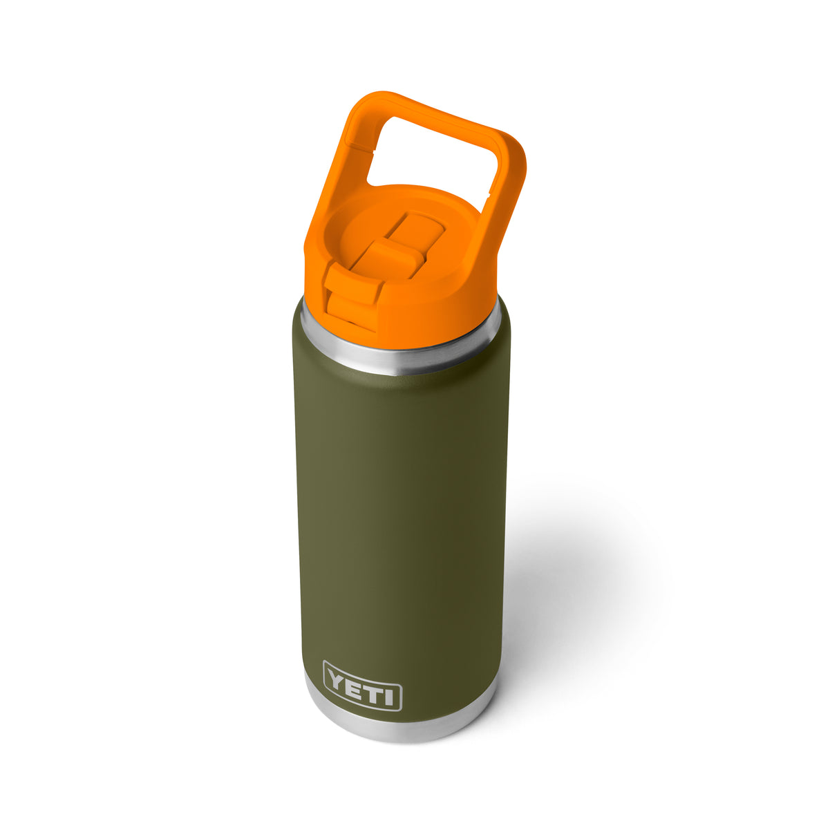 YETI - Rambler Straw Cap Flaske 769 ml // Olivengrøn / King Crab Orange fra YETI - billede nr. 4 hos GrejFreak.dk