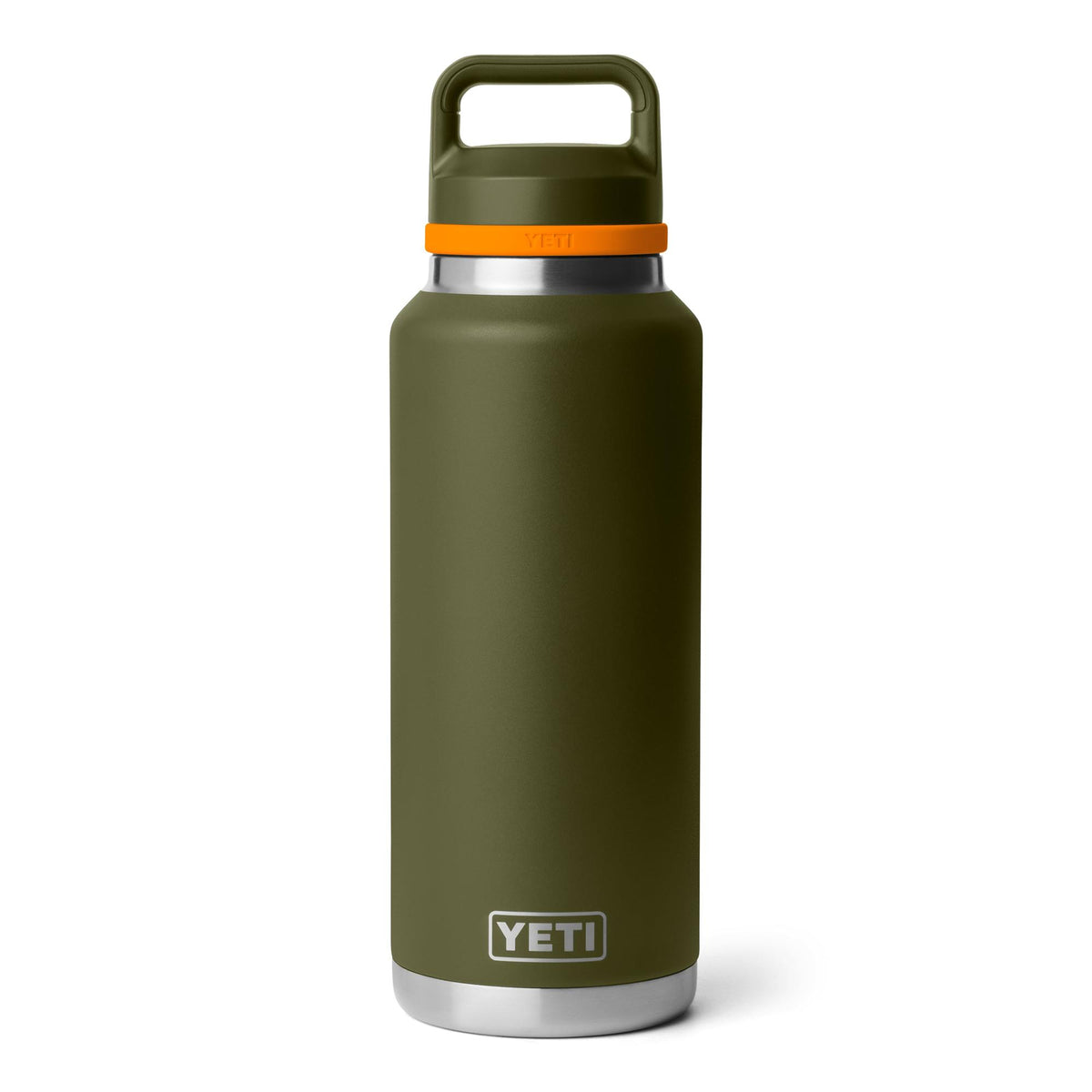 YETI - Rambler Chug Termoflaske 1360 ml // Olivengrøn / King Crab Orange fra YETI - billede nr. 1 hos GrejFreak.dk