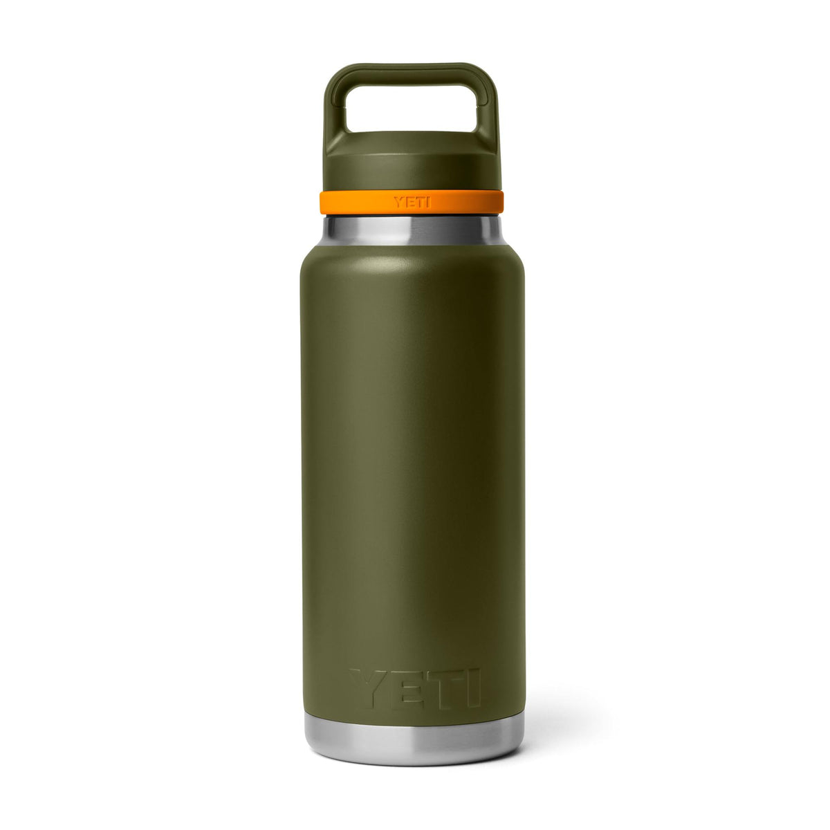 YETI - Rambler Chug Termoflaske 1L // Olivengrøn / King Crab Orange fra YETI - billede nr. 2 hos GrejFreak.dk