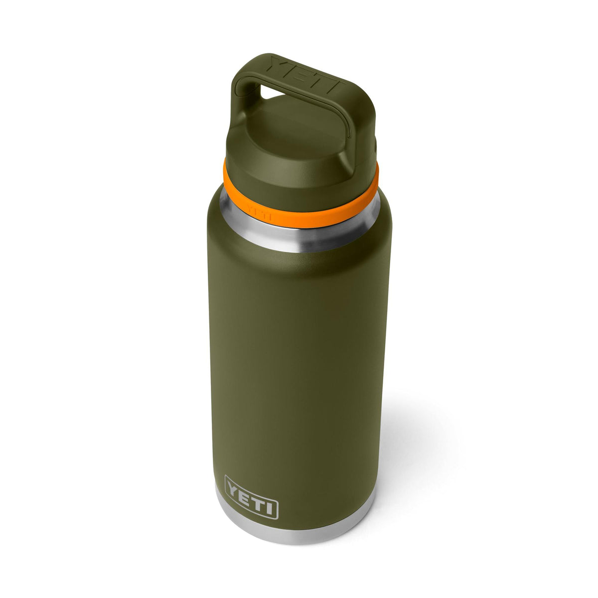 YETI - Rambler Chug Termoflaske 1L // Olivengrøn / King Crab Orange fra YETI - billede nr. 3 hos GrejFreak.dk