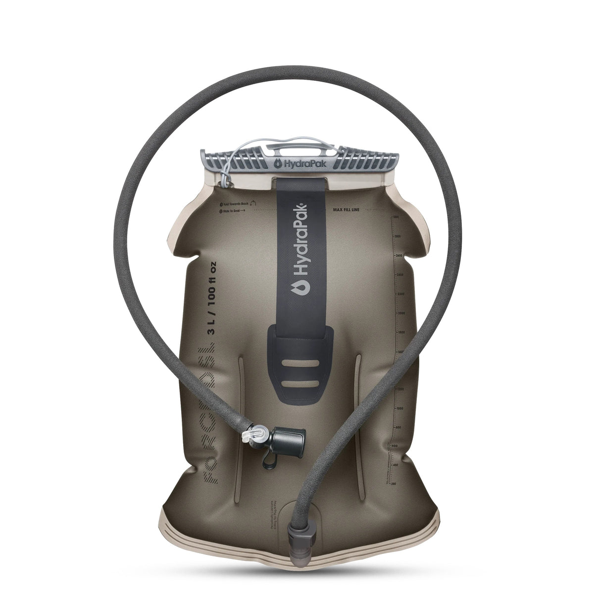 Hydrapak - Force DSL Drikkesystem 3L // Mammoth Grey fra Hydrapak - billede nr. 1 hos GrejFreak.dk