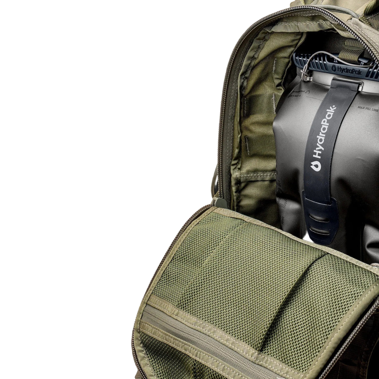 Hydrapak - Force DSL Drikkesystem 3L // Mammoth Grey fra Hydrapak - billede nr. 3 hos GrejFreak.dk