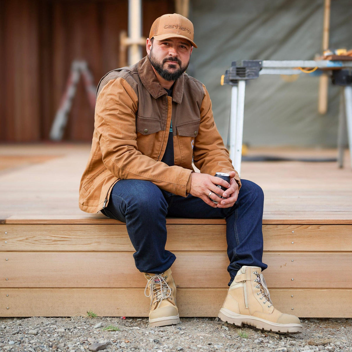 Carhartt - Montana Isoleret Jakke // Sort fra Carhartt - billede nr. 6 hos GrejFreak.dk