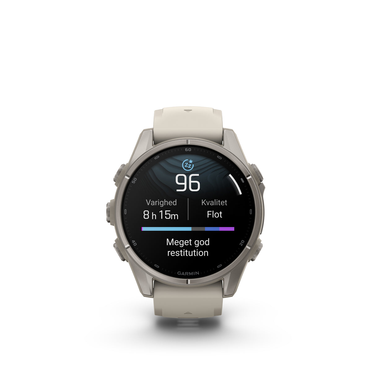 Garmin - Fenix 9 Smartwatch 43 mm // Titanium Fog Grey fra Garmin - billede nr. 8 hos GrejFreak.dk