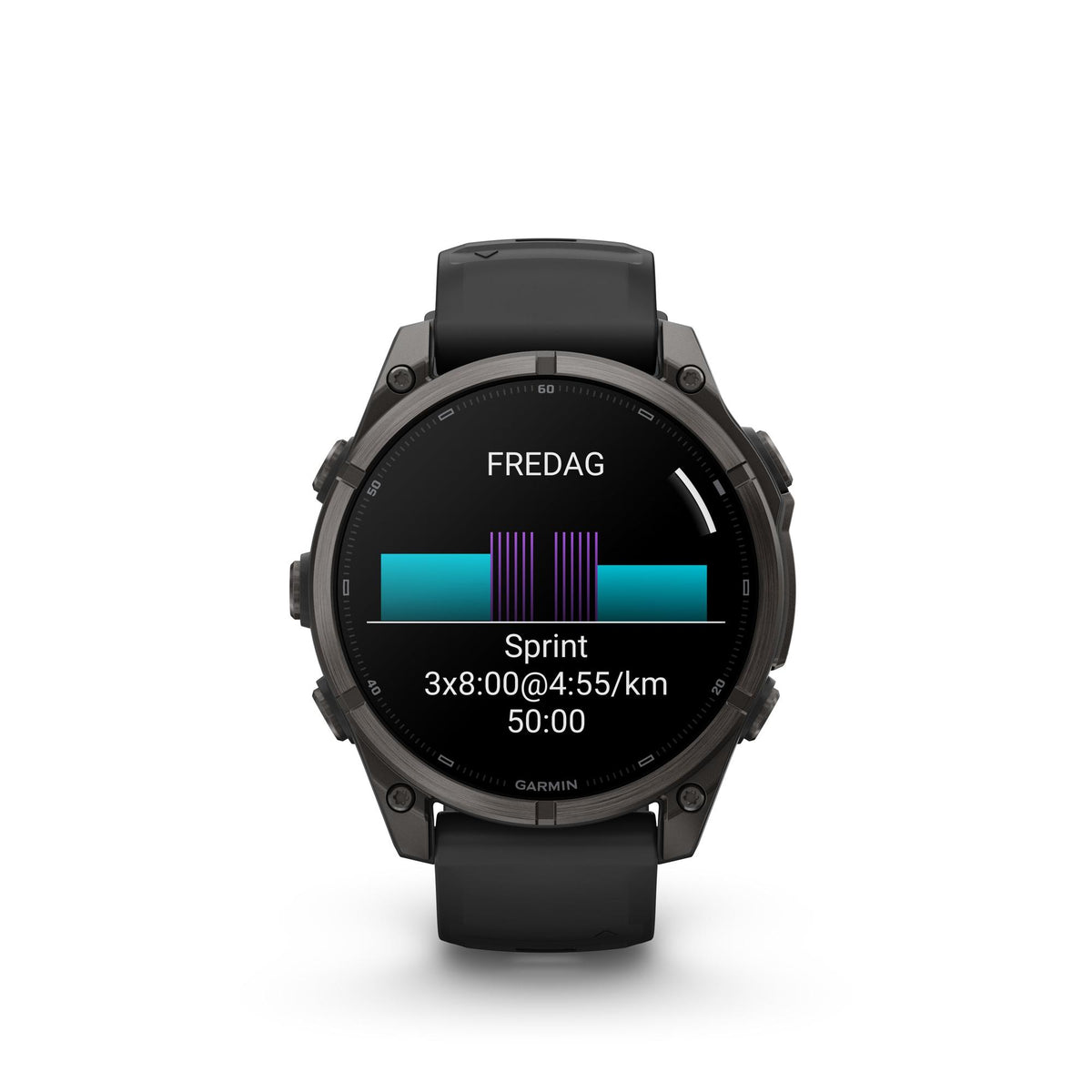 Garmin - Fenix 9 Smartwatch 47 mm // Carbon Grey DLC Titanium fra Garmin - billede nr. 6 hos GrejFreak.dk