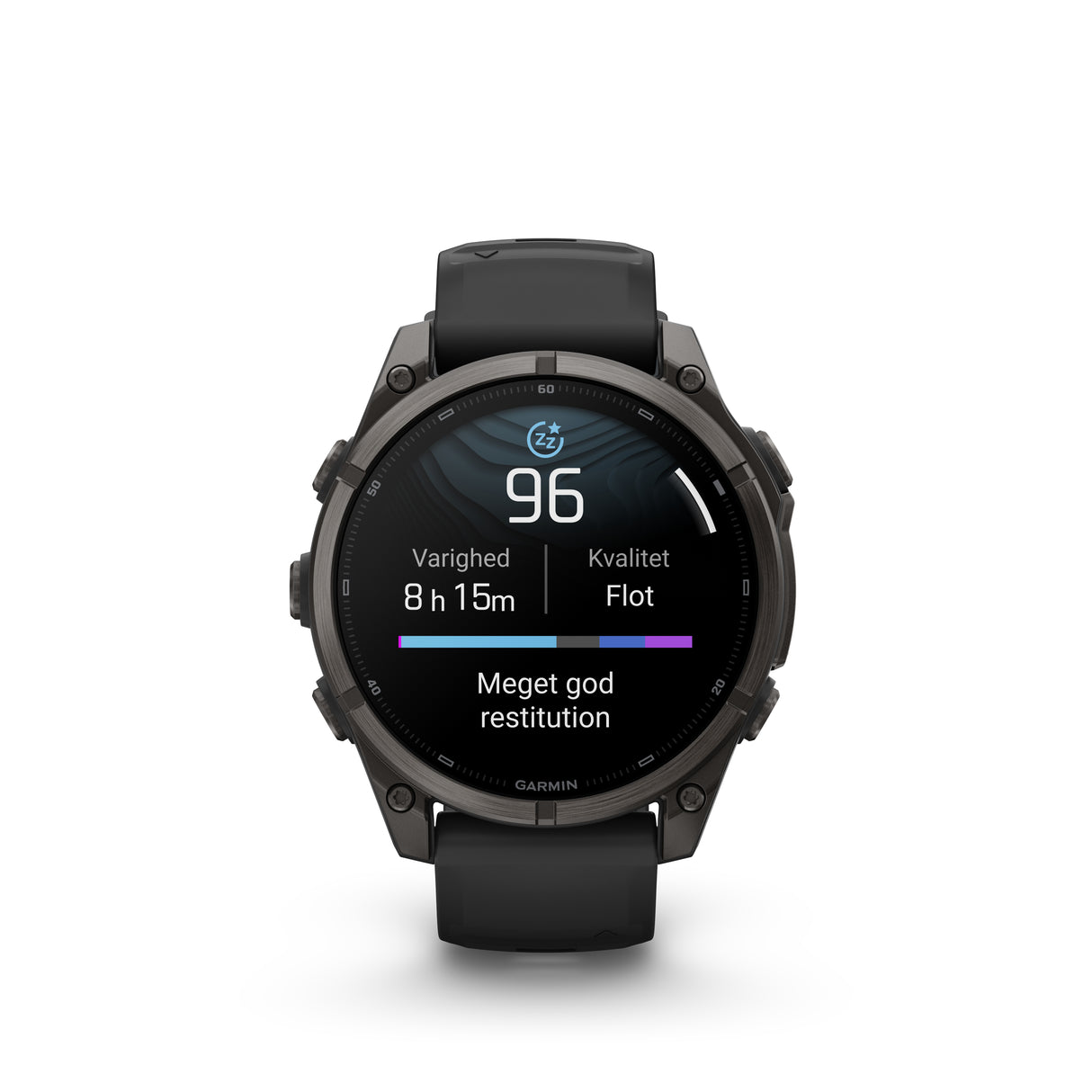 Garmin - Fenix 9 Smartwatch 47 mm // Carbon Grey DLC Titanium fra Garmin - billede nr. 8 hos GrejFreak.dk