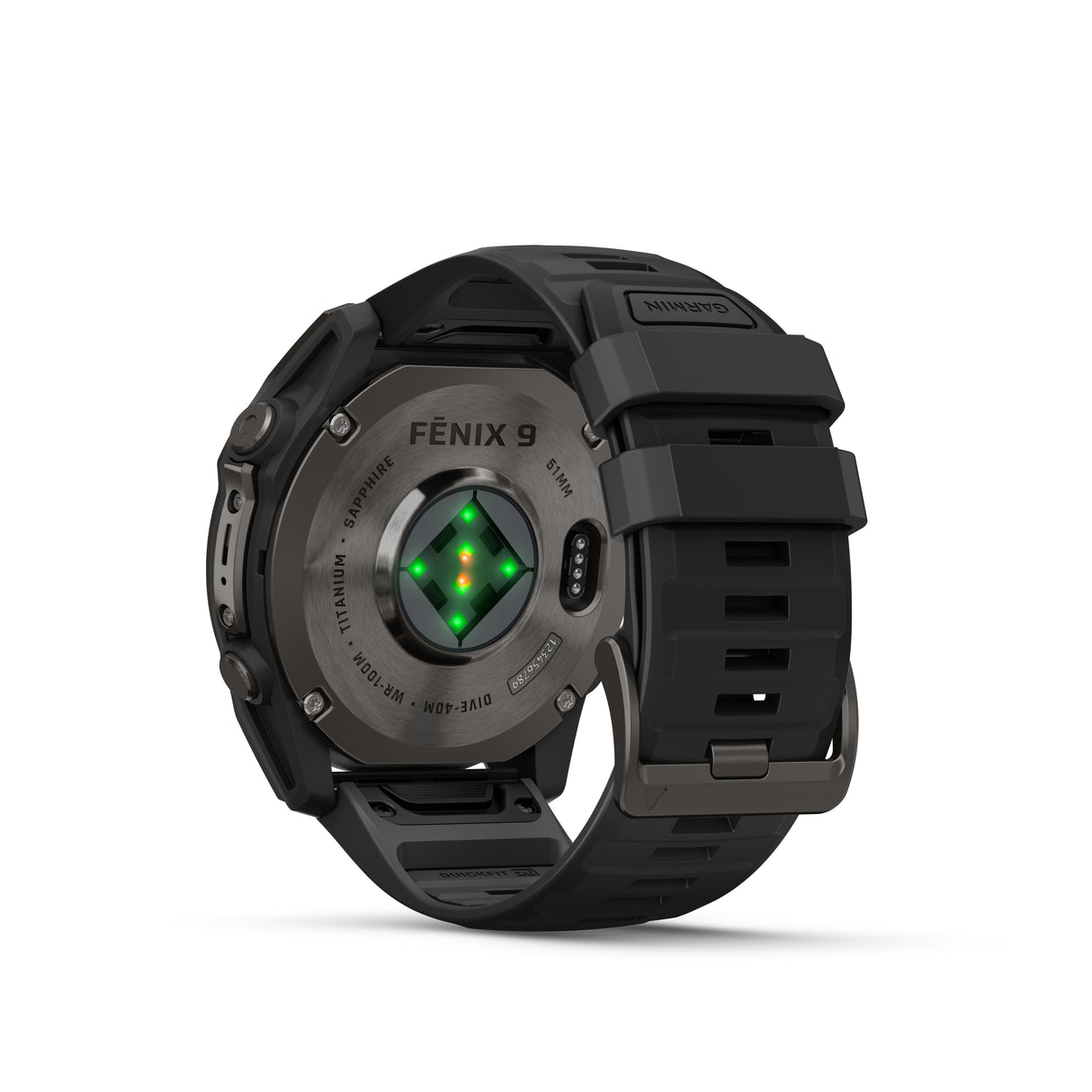 Garmin - Fenix 9 Smartwatch 51 mm // Carbon Grey DLC Titanium fra Garmin - billede nr. 11 hos GrejFreak.dk