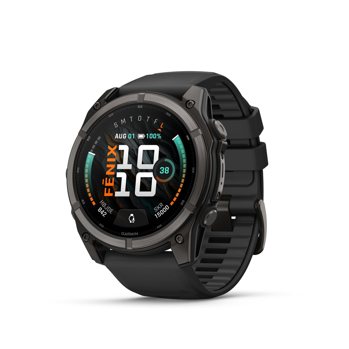 Garmin - Fenix 9 Smartwatch 51 mm // Carbon Grey DLC Titanium fra Garmin - billede nr. 2 hos GrejFreak.dk