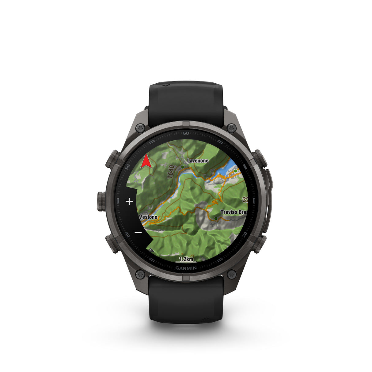 Garmin - Fenix 9 Pro inReach Smartwatch 47 mm // Carbon Grey DLC Titanium fra Garmin - billede nr. 5 hos GrejFreak.dk