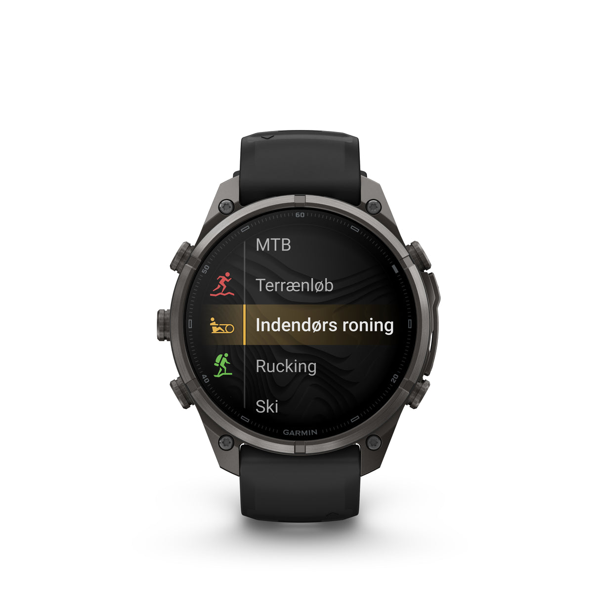 Garmin - Fenix 9 Pro inReach Smartwatch 47 mm // Carbon Grey DLC Titanium fra Garmin - billede nr. 7 hos GrejFreak.dk