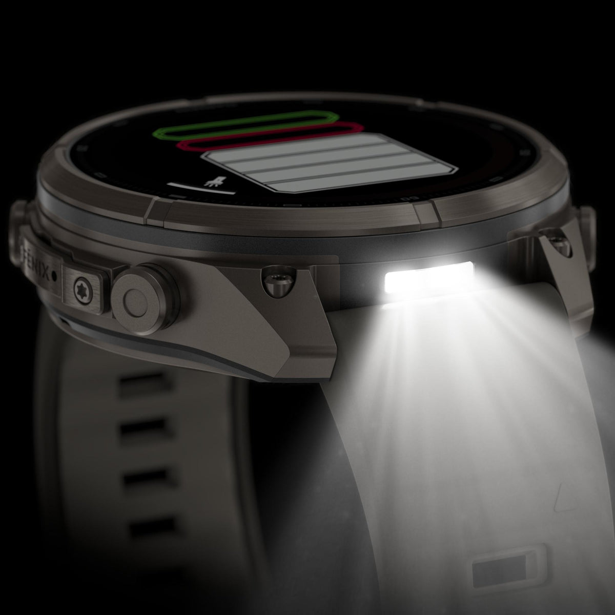 Garmin - Fenix 9 Pro inReach Solar 47 mm // Titanium Pebble Grey fra Garmin - billede nr. 13 hos GrejFreak.dk