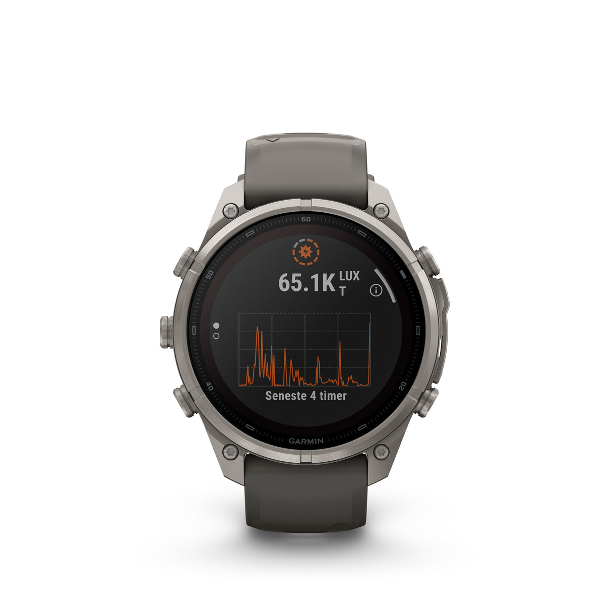 Garmin - Fenix 9 Pro inReach Solar 47 mm // Titanium Pebble Grey fra Garmin - billede nr. 7 hos GrejFreak.dk