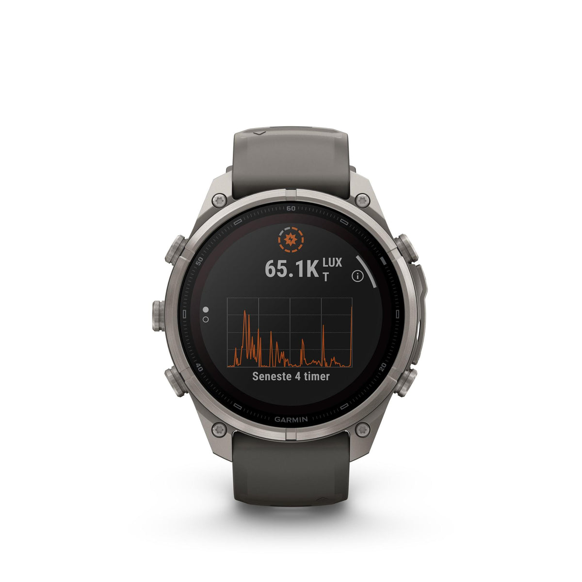 Garmin - Fenix 9 Pro inReach Solar 47 mm // Titanium Pebble Grey fra Garmin - billede nr. 7 hos GrejFreak.dk