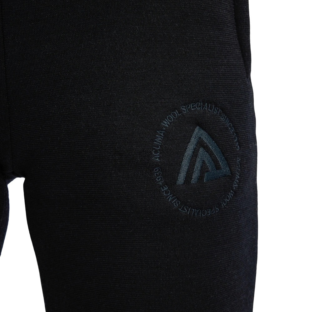 Aclima - FleeceWool Dame Joggingbukser // Jet Black fra Aclima - billede nr. 2 hos GrejFreak.dk