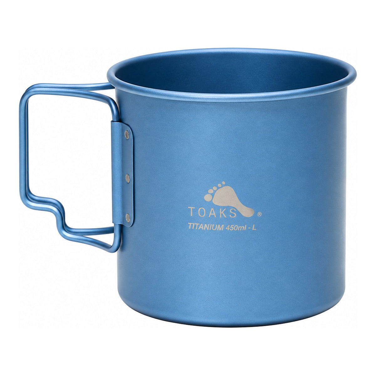 TOAKS - Light Titanium Kop 450ml // Blå fra TOAKS - billede nr. 1 hos GrejFreak.dk