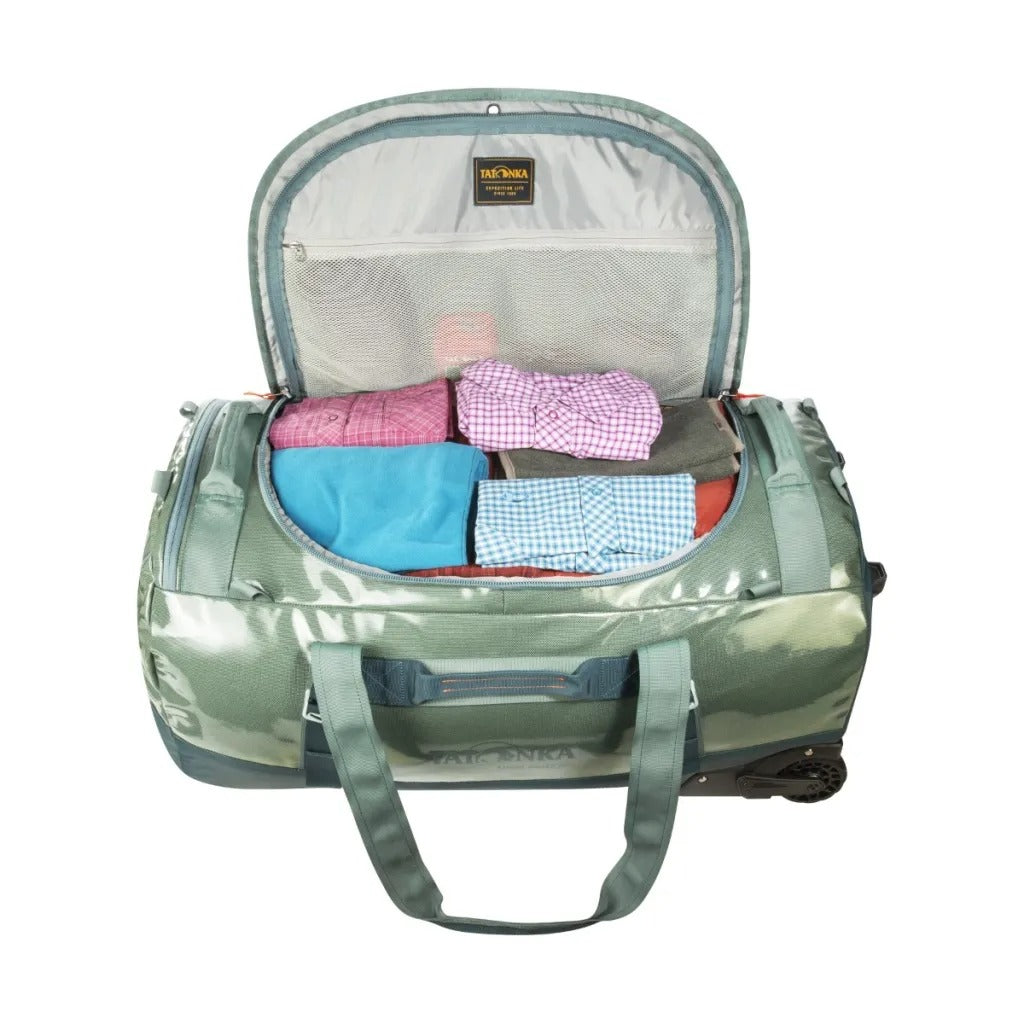 Tatonka - Barrel Roller Trolley 80L // Sage Green