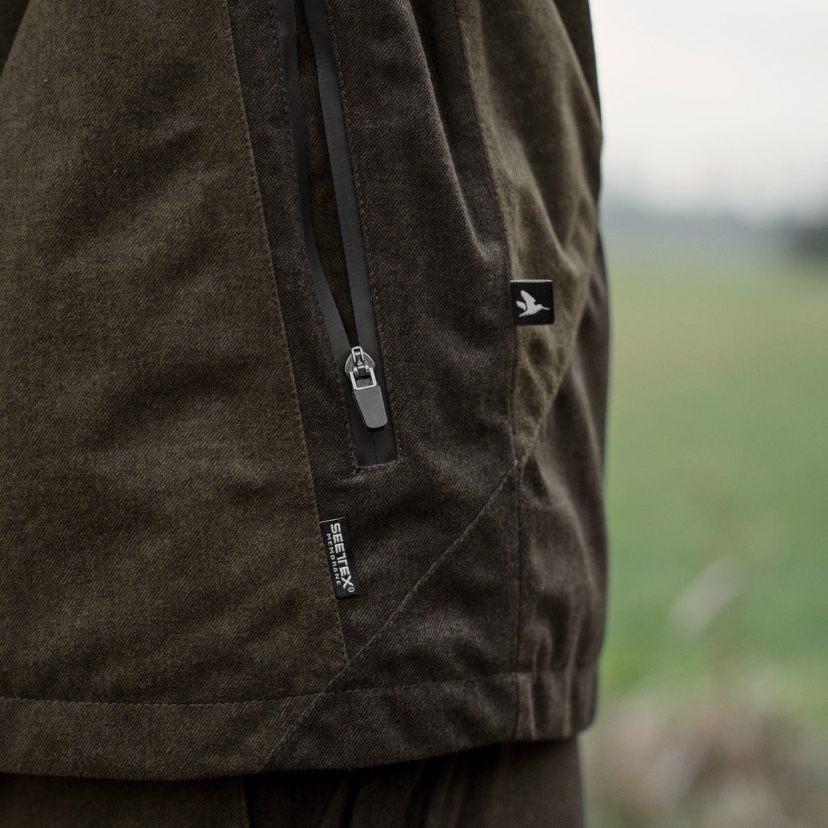 Seeland - Quest Jakke // Pine Green Melange