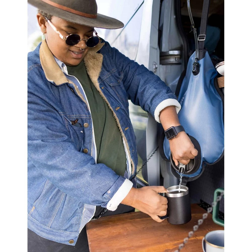 LifeStraw - Peak Series Gravity Vandfilter System 8L + 8L // Dark Mountain Gray