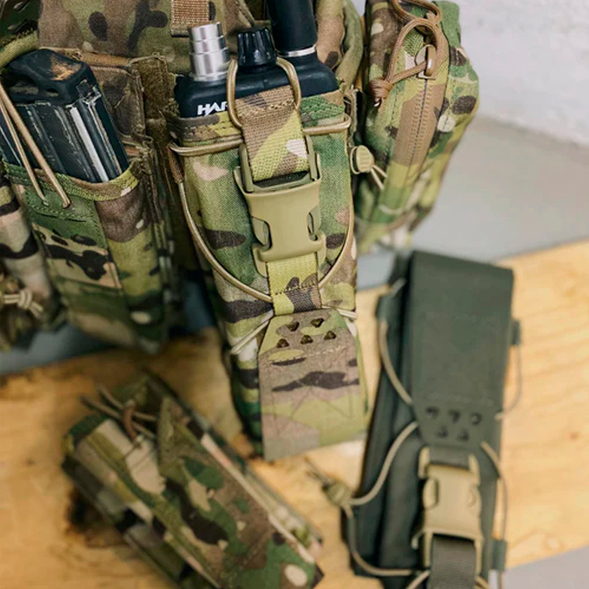 Tardigrade Tactical - Harris Radio 152 Pouch // Ranger Green fra Tardigrade Tactical - billede nr. 12 hos GrejFreak.dk