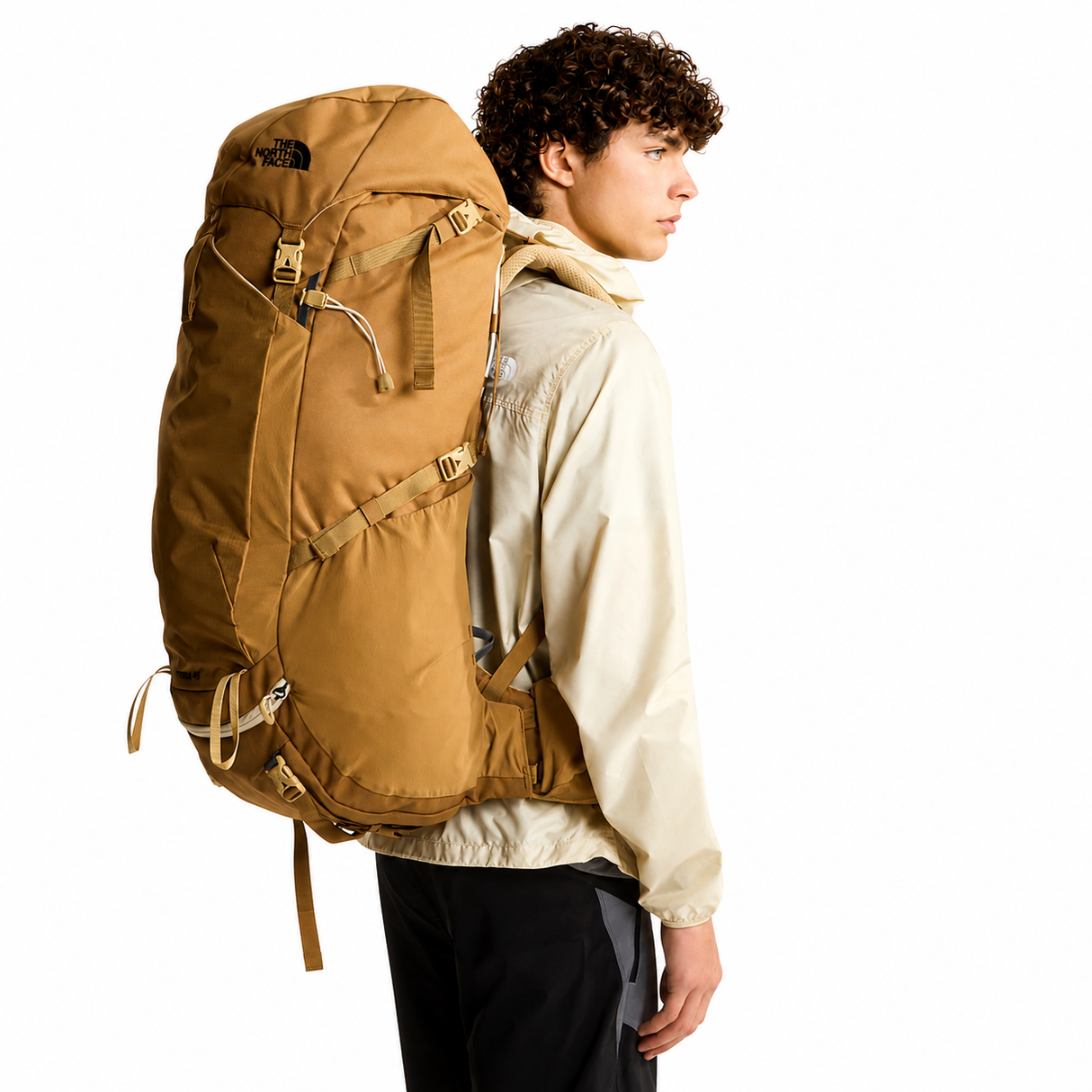 The North Face - Terra 65 Vandrerygsæk 65L // Utility Brown / Khaki Stone