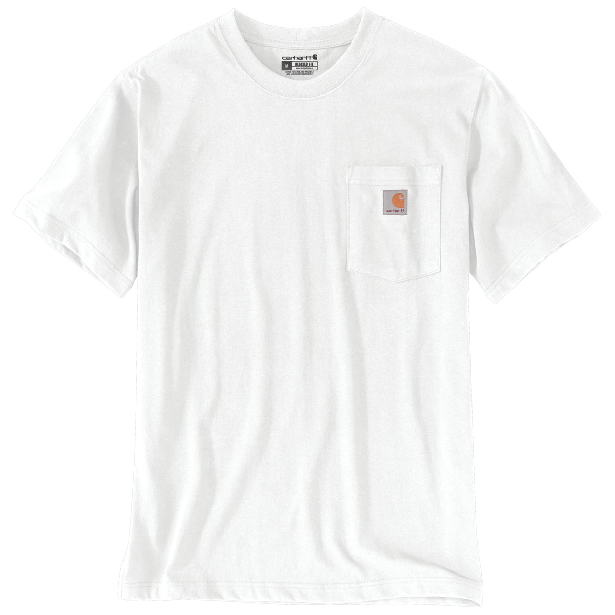 Carhartt - Dearborn Relaxed Pocket T-Shirt // Hvid