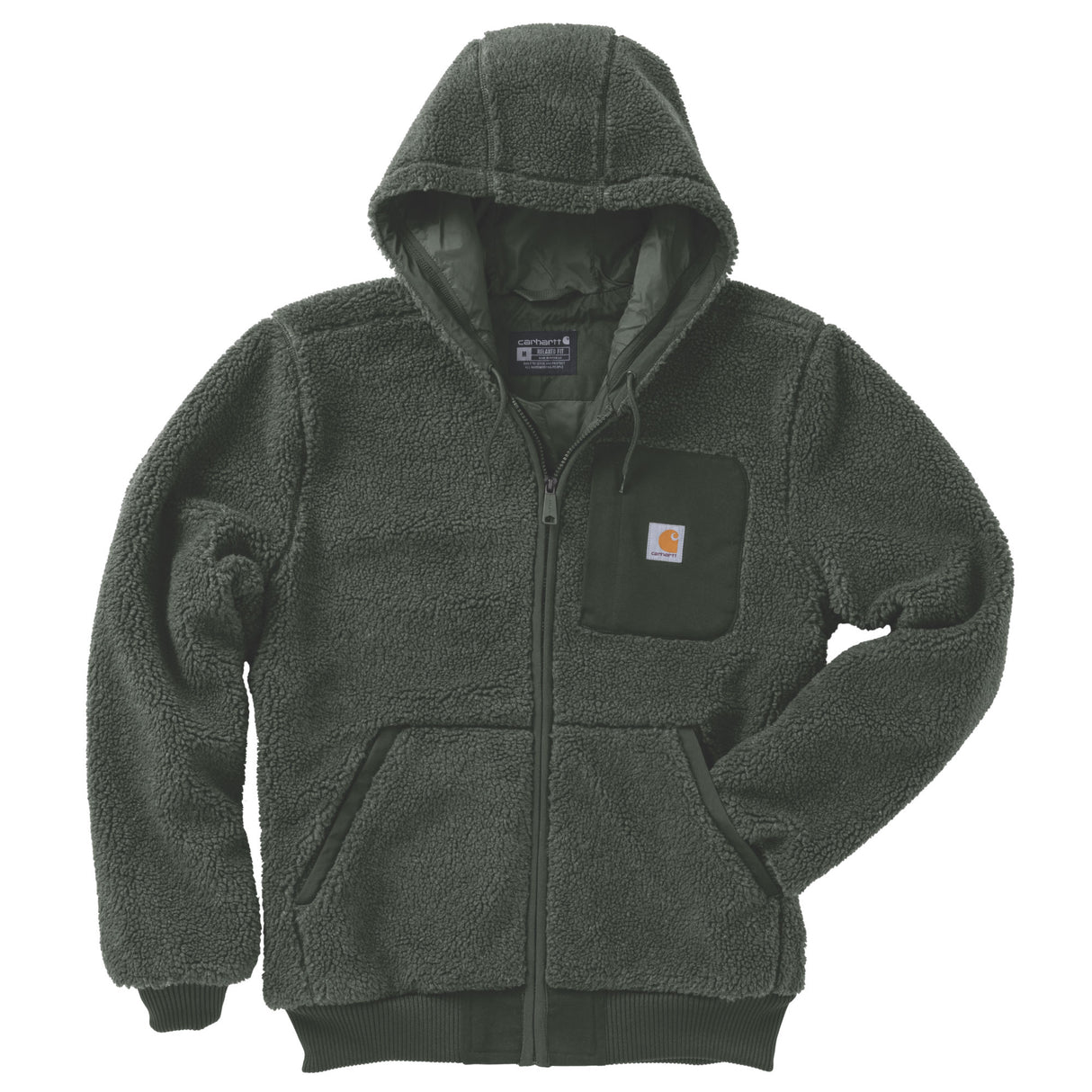 Carhartt - Fairbanks Active Fleece Jakke // Forestry Green
