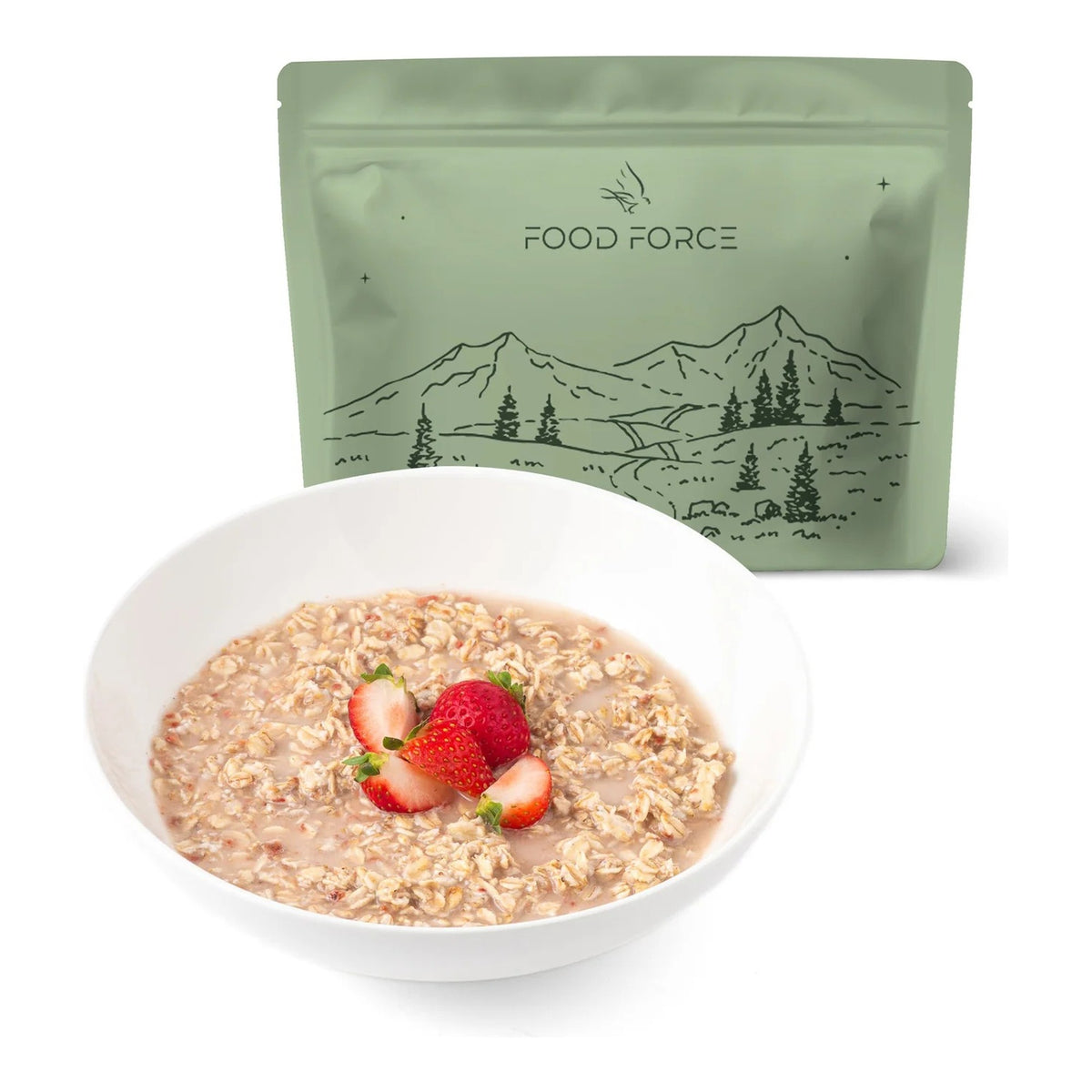 Food Force - Jordbær Müsli 100g (371 kcal)
