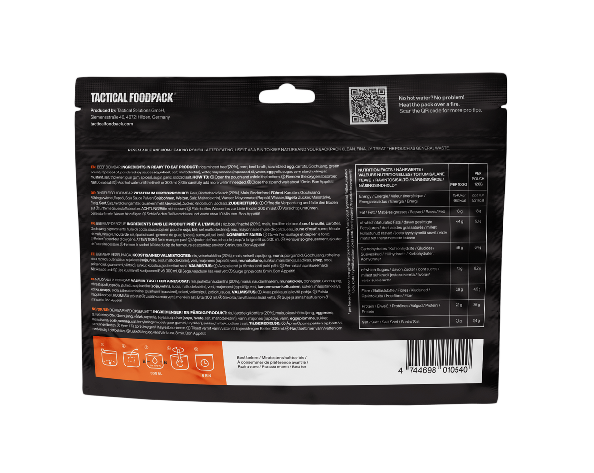 Tactical Foodpack - TF Beef Bibimbap 120g