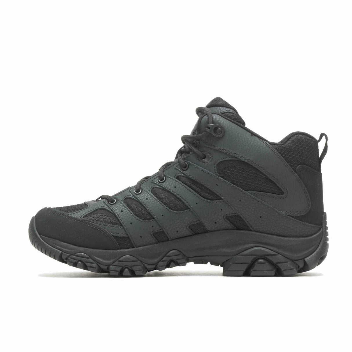 Merrell - Moab 3 Mid Tactical WP Unisex Vandrestøvler // Sort