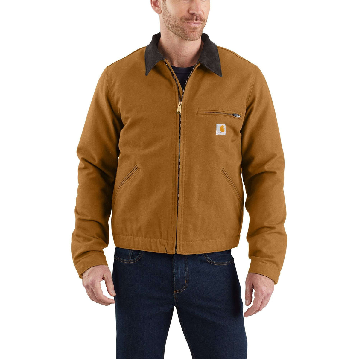 Carhartt - Duck Detroit Jakke // Brun
