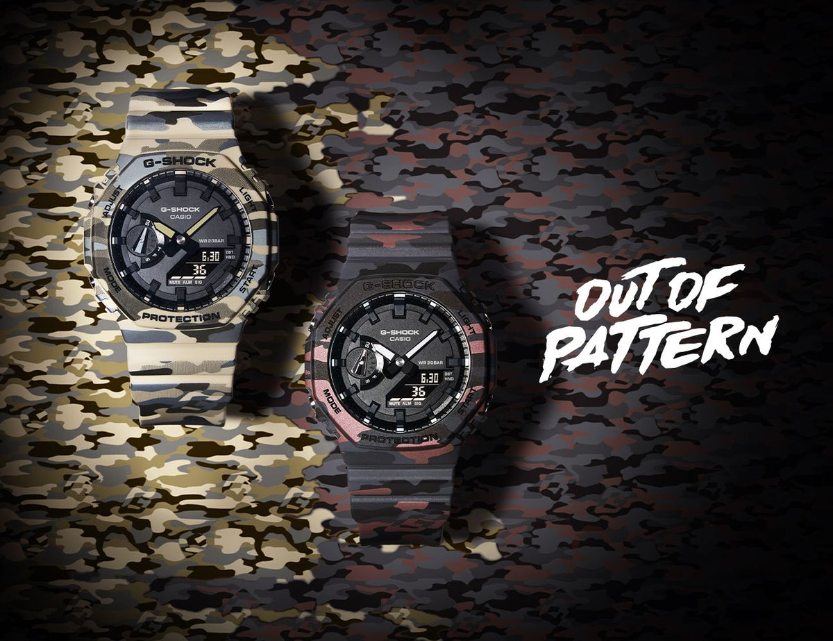 To Casio G-Shock ure
