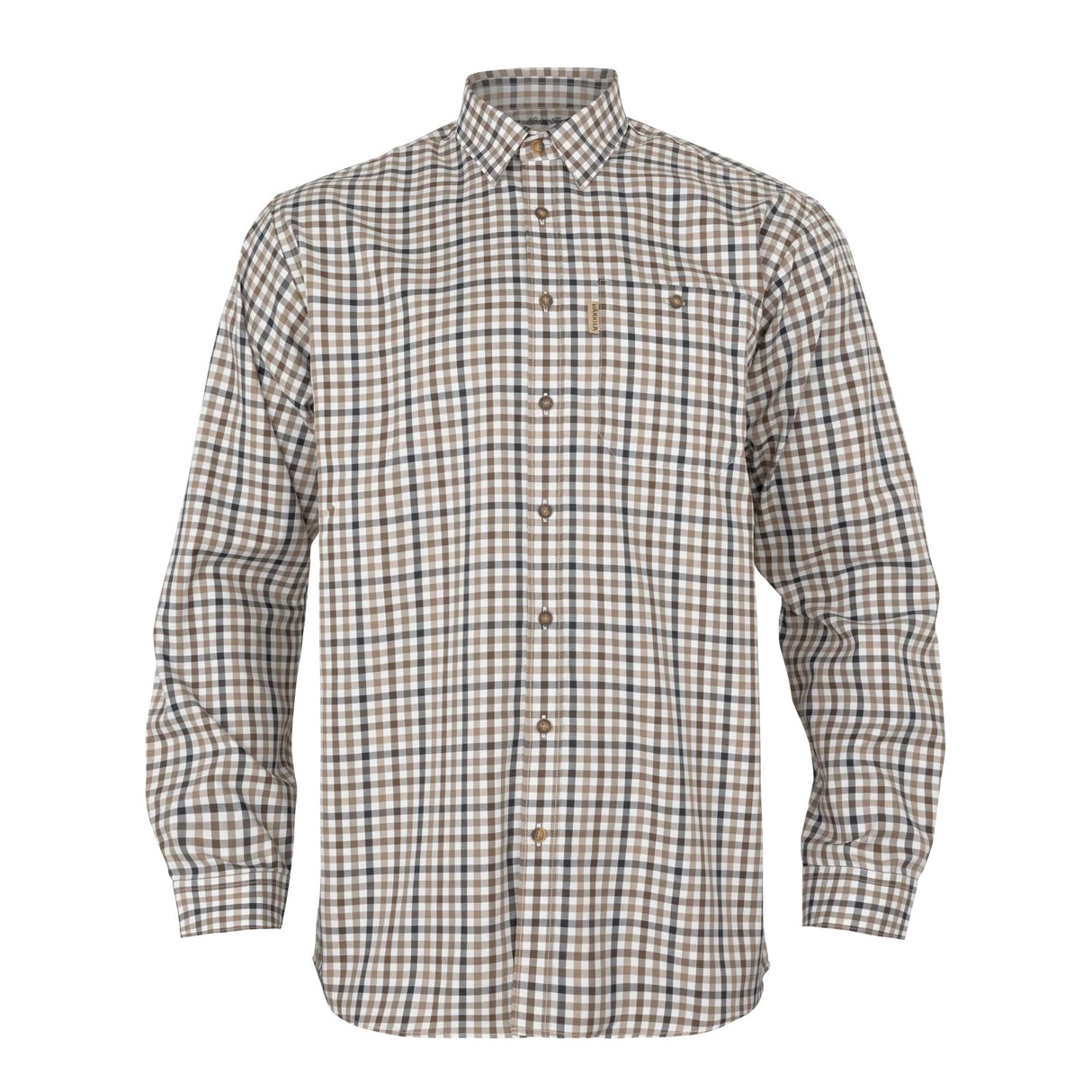 Härkila - Milford Skjorte // Blue / Beige Check