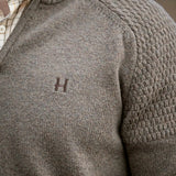 Härkila - Vincent Merino Half Zip Pullover // Dark sand