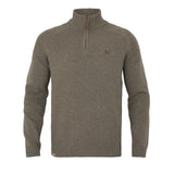 Härkila - Vincent Merino Half Zip Pullover // Dark sand