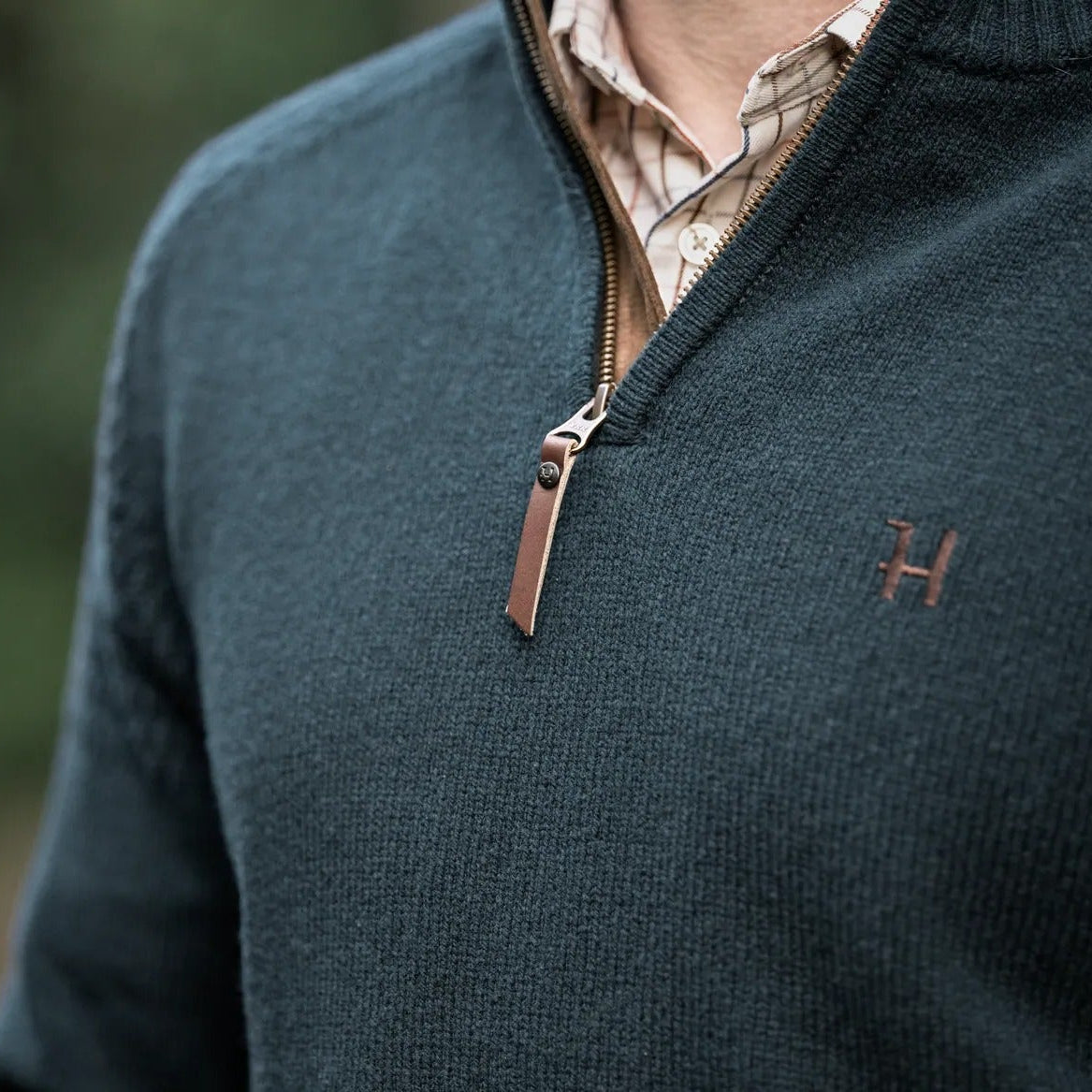 Härkila - Vincent Merino Half Zip Pullover // Dark navy