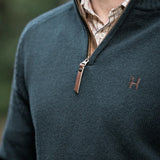Härkila - Vincent Merino Half Zip Pullover // Dark navy