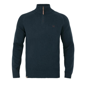 Härkila - Vincent Merino Half Zip Pullover // Dark navy