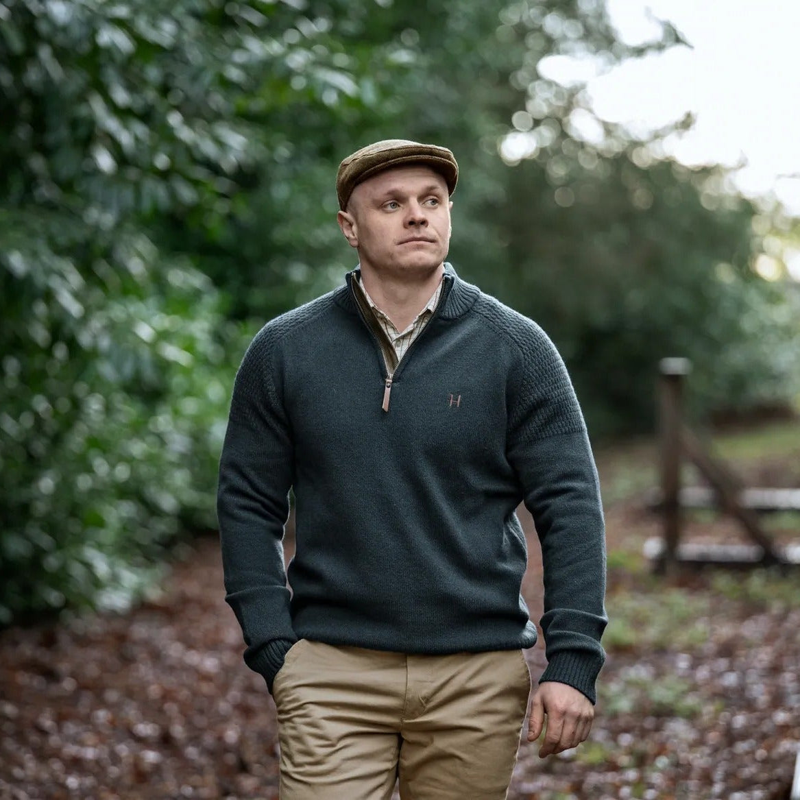 Härkila - Vincent Merino Half Zip Pullover // Dark navy