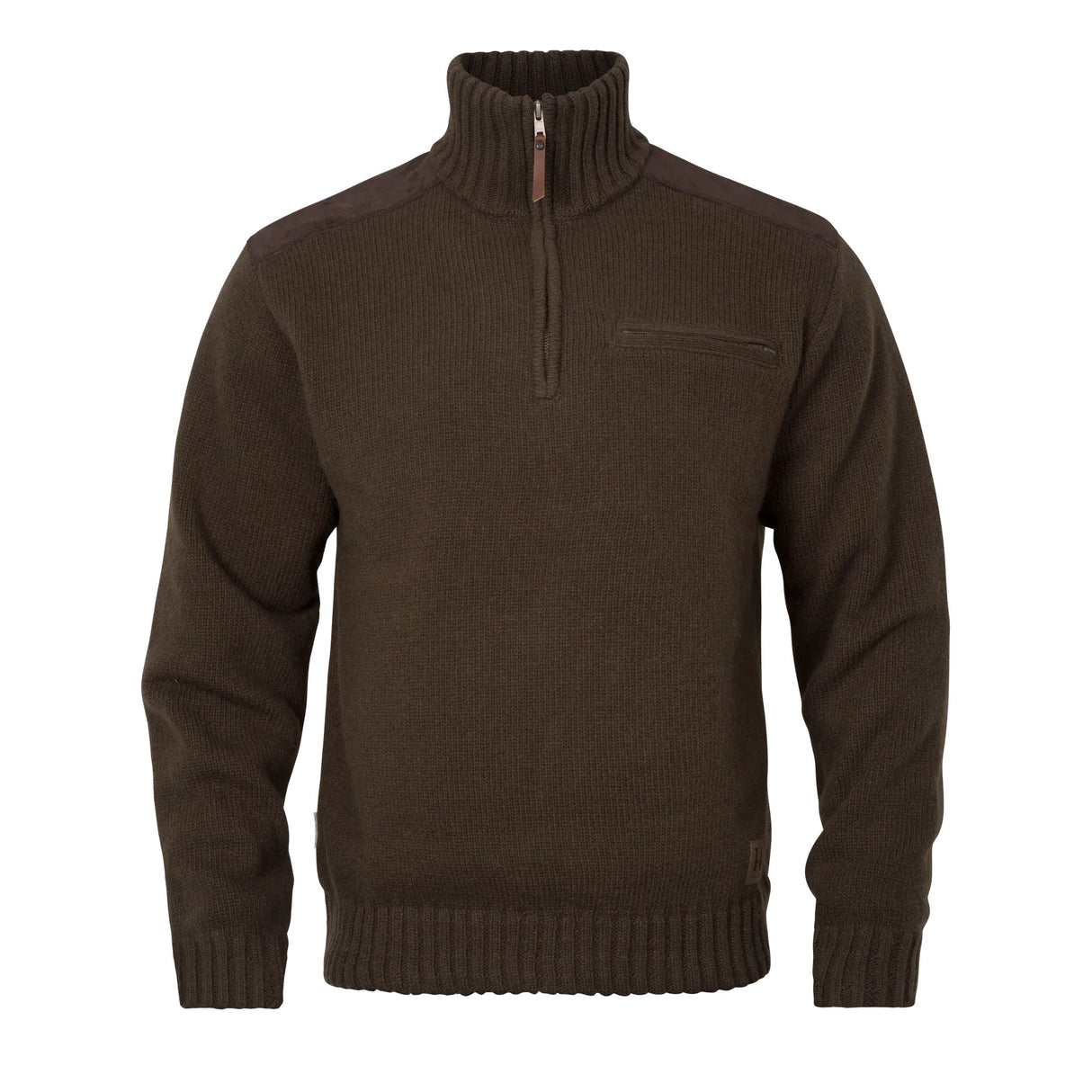 Härkila - Annaboda WSP Half Zip Stiktrøj // Demitasse Brown