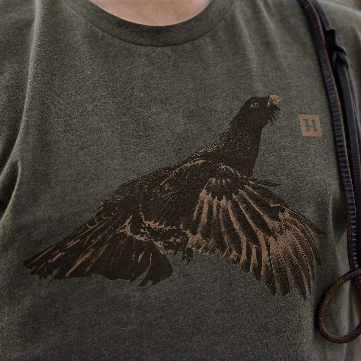 Härkila - Topp T-Shirt // Forest Night Grouse