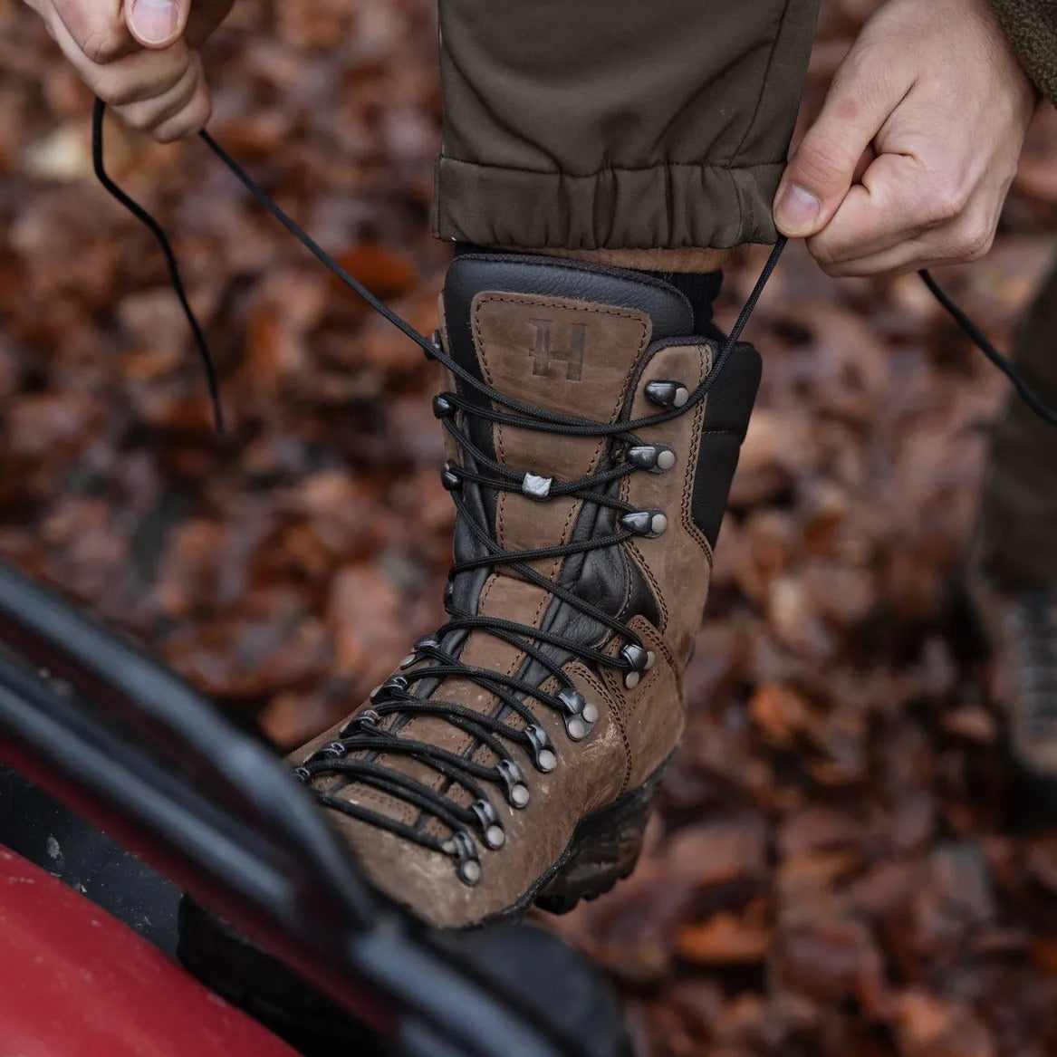 Härkila - Saxnäs Hi GTX Støvler // Dark Brown