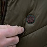 Härkila - Heat Insulated Vest // Willow Green / Shadow brown