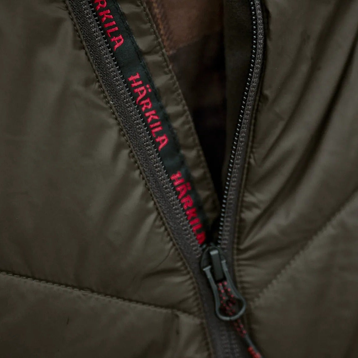 Härkila - Heat Insulated Vest // Willow Green / Shadow brown