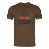 Härkila - Nature S/S T-Shirt // Slate black fra Härkila - billede nr. 1 hos GrejFreak.dk