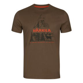 Härkila - Nature S/S T-Shirt // Slate black fra Härkila - billede nr. 1 hos GrejFreak.dk