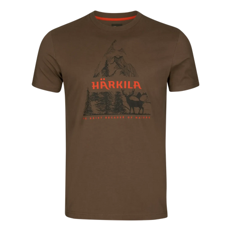 Härkila - Nature S/S T-Shirt // Slate black fra Härkila - billede nr. 1 hos GrejFreak.dk