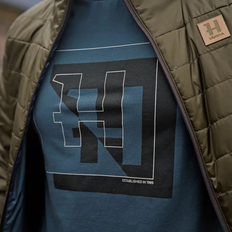 Härkila - H-logo S/S T-shirt // Sea Blue fra Härkila - billede nr. 3 hos GrejFreak.dk