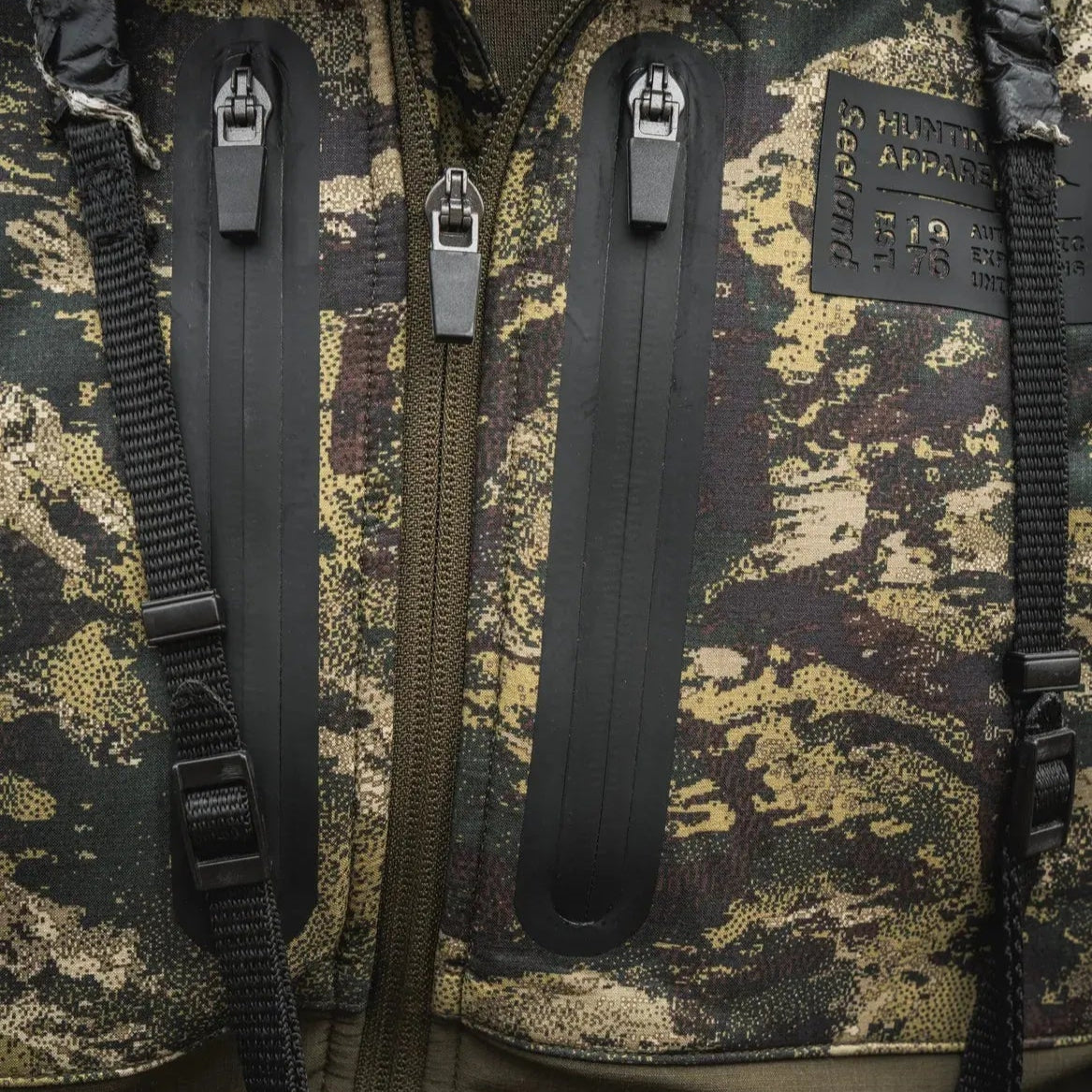 Seeland - Chaser Aero Camo Jakke // InVis MPC green fra Seeland - billede nr. 6 hos GrejFreak.dk