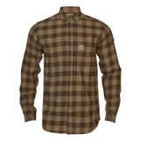 Härkila - Skandinavisk L/S-Skjorte // Antique Bronze Check fra Härkila - billede nr. 1 hos GrejFreak.dk