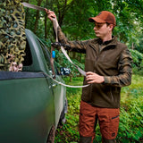 Härkila - Fjell Fleece Veste // Hunting Green/Willow Green fra Härkila - billede nr. 5 hos GrejFreak.dk